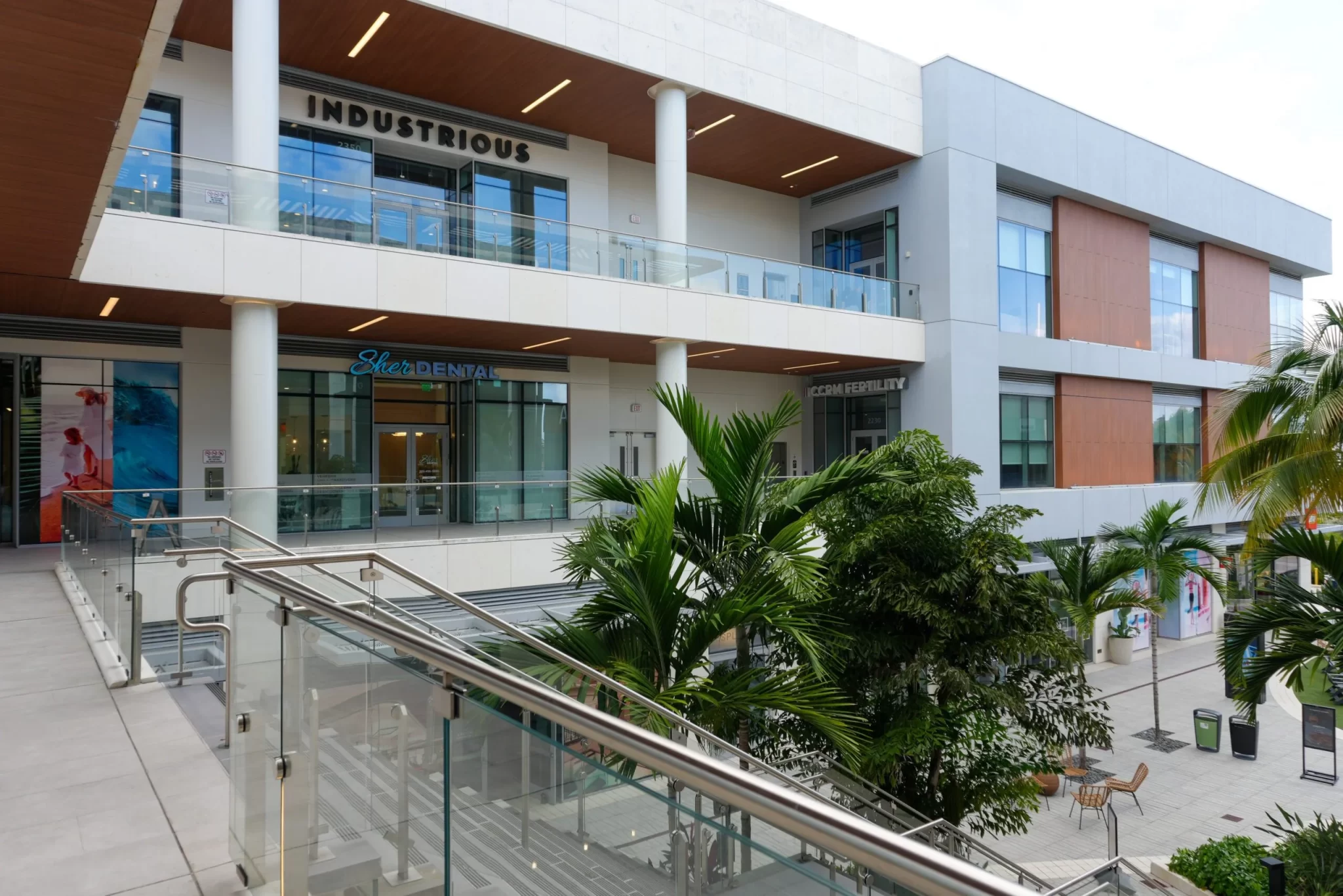 Interior of the Sher Dental Aventura office