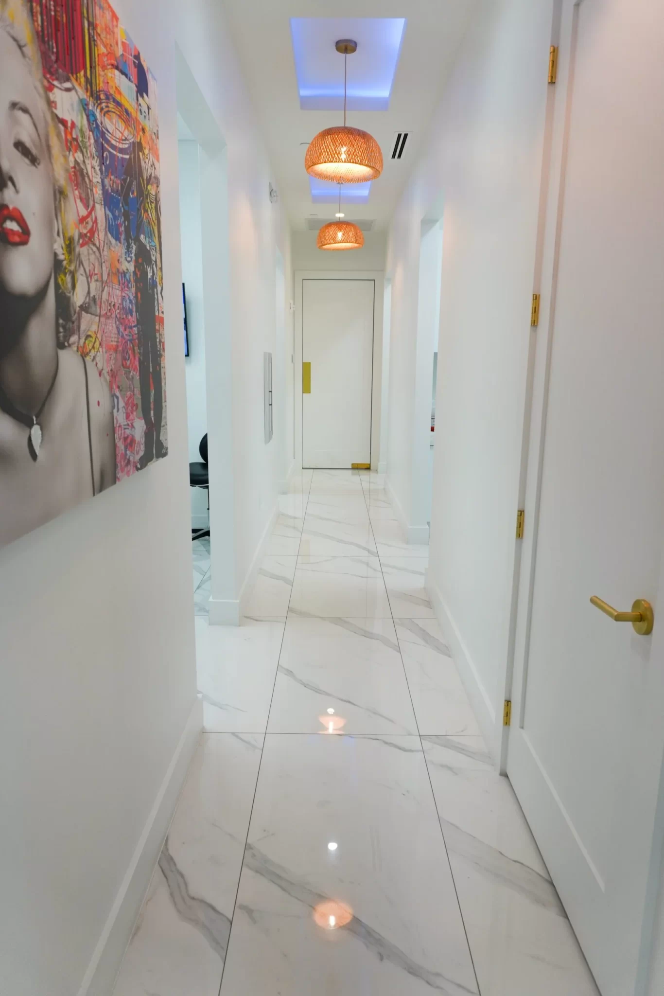 Interior of the Sher Dental Aventura office